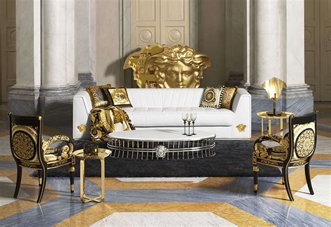 möbel versace stil|Versace furniture catalog.